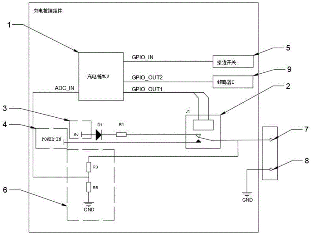 一种自动充电设备插头接触状态检测装置的制作方法