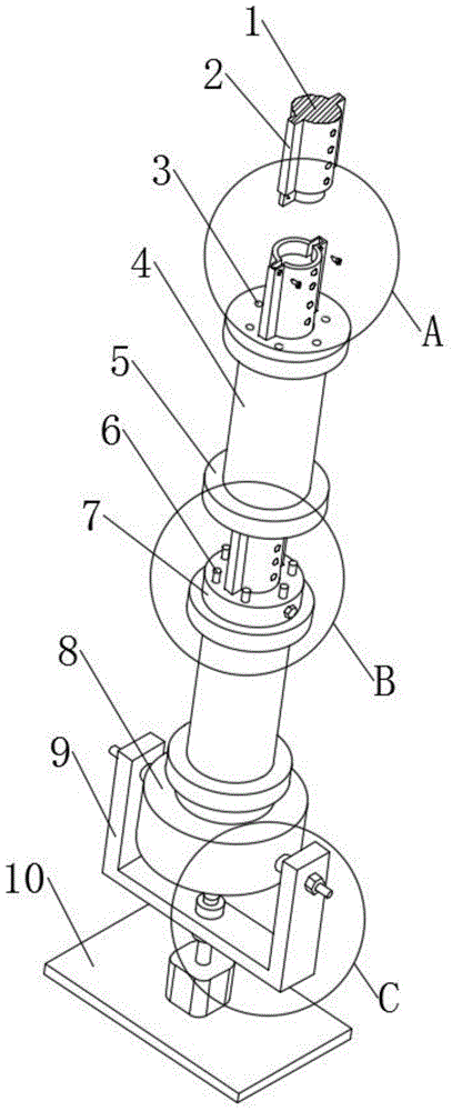 一种精纺机的可调节式绕线筒的制作方法