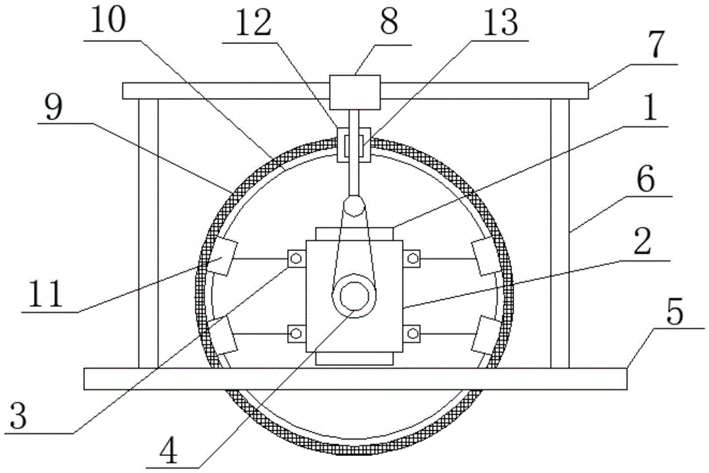 水轮机转轮体翻身结构的制作方法