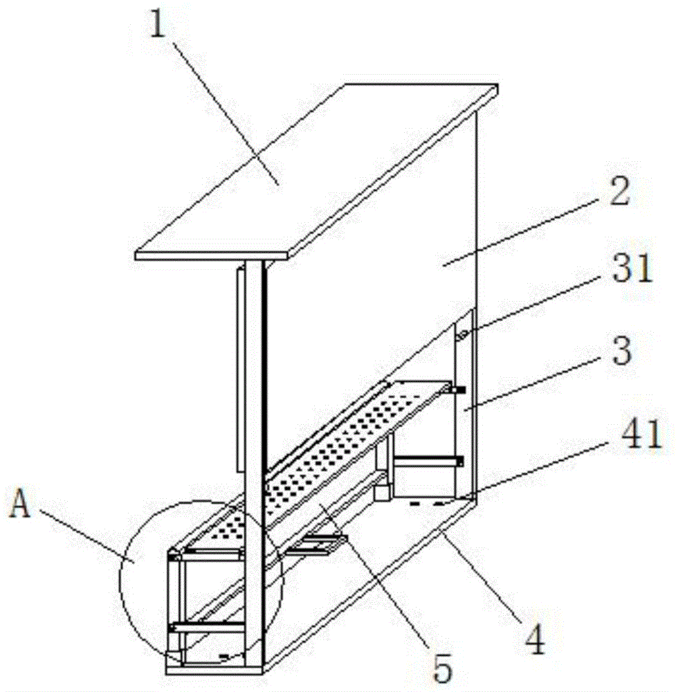 一种校园文化建设用宣传栏的制作方法