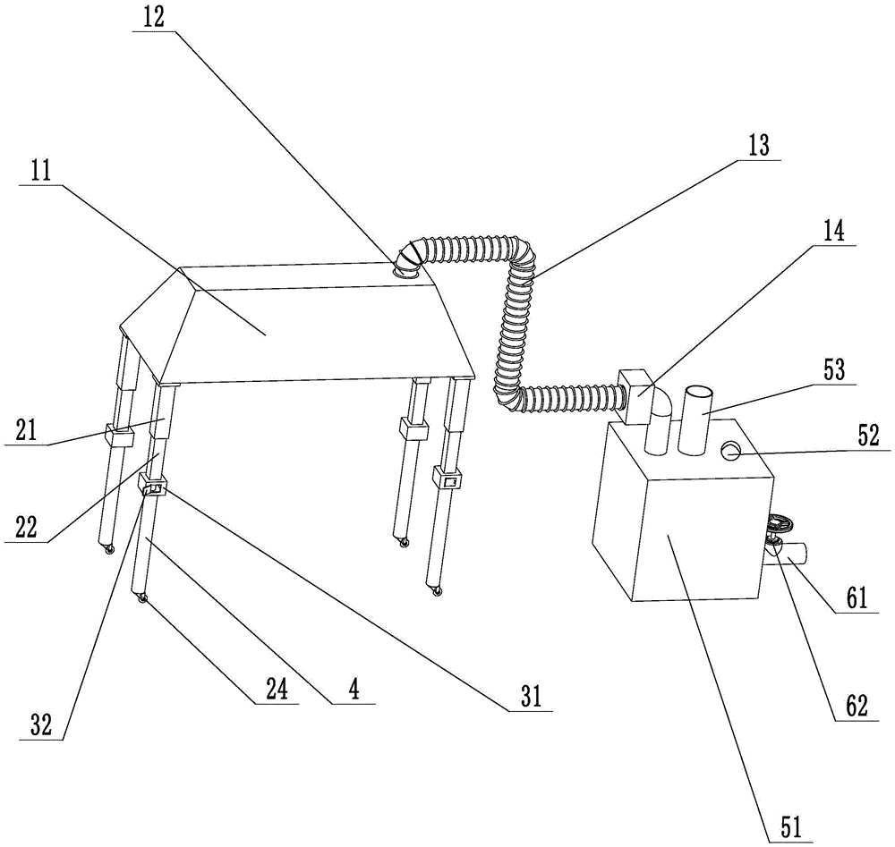 一种移动式除尘器的制作方法