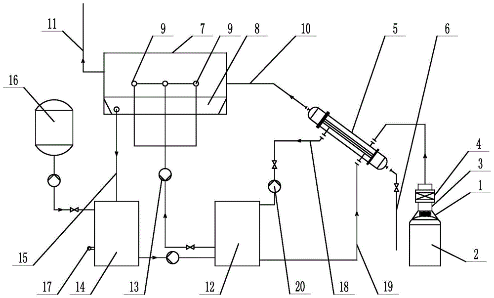 表面处理机降温除味装置的制作方法