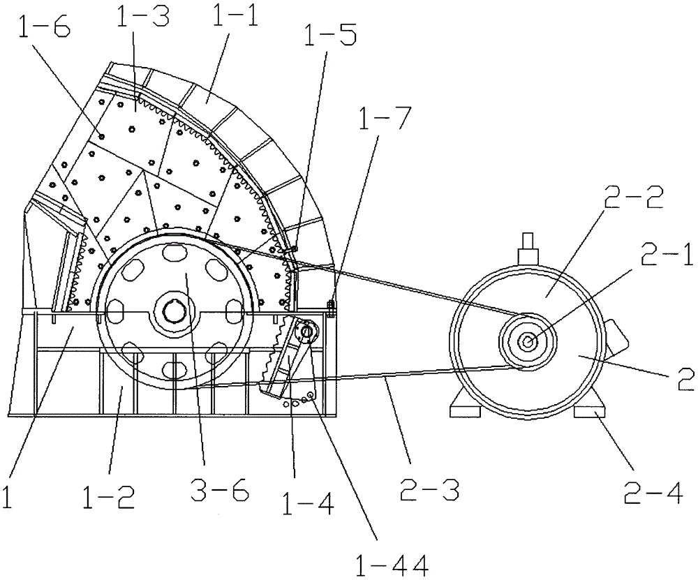 巨石破破碎机的制作方法