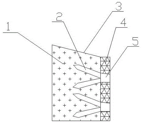 一种新型基坑挡板的制作方法