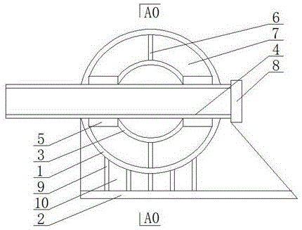一种大跨度预应力张弦结构拉索支座焊接球节点的制作方法