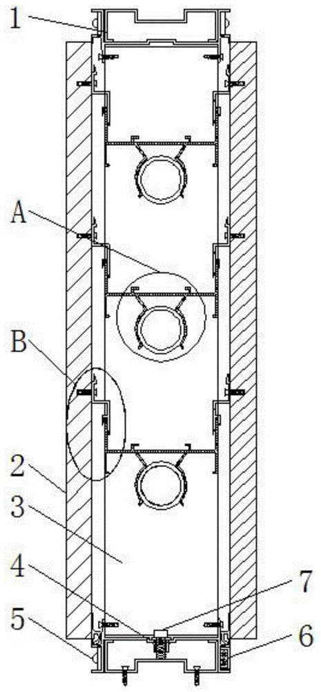 一种装配式隔墙布线布管结构的制作方法