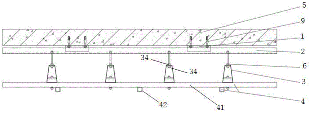 装饰工程基层钢架干挂系统的制作方法