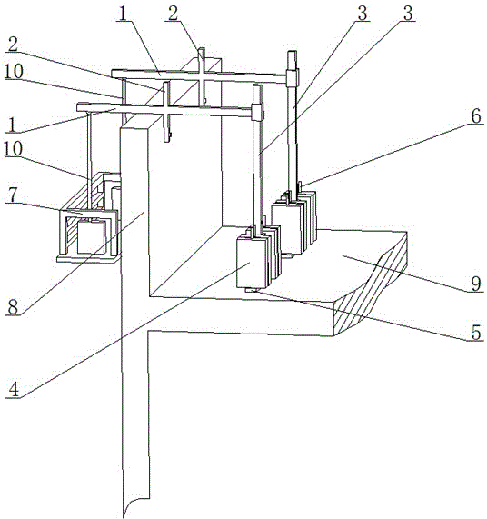 一种适用于高围挡屋顶的建筑物外墙作业吊篮的制作方法