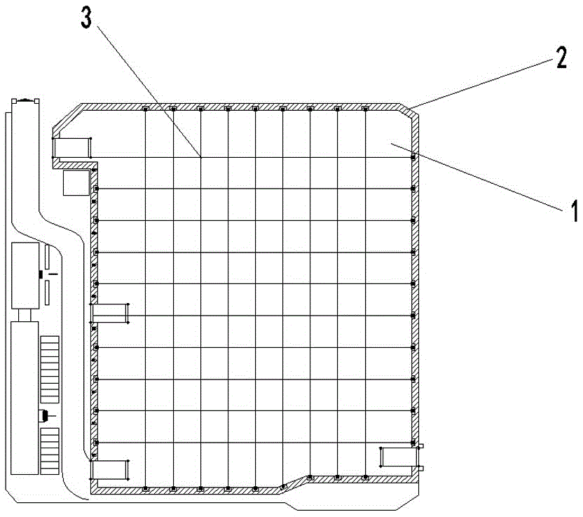 一种用于基坑作业气承膜体系的制作方法