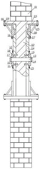 建筑窗口外墙临时支护的制作方法