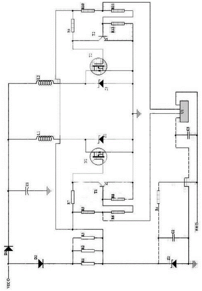 基于开关电源的直流电机驱动电路的制作方法