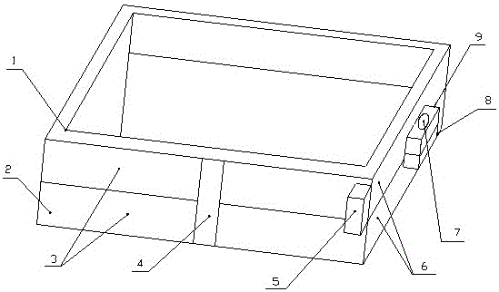 一种汽车模具塑型砂箱的制作方法