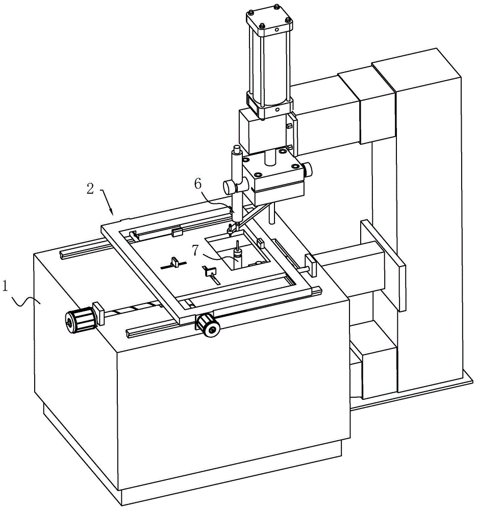 一种电阻焊机的工装平台的制作方法