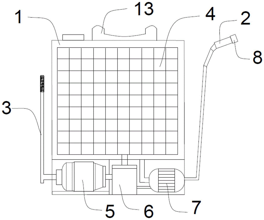 低耗能调速型电动喷雾器的制作方法