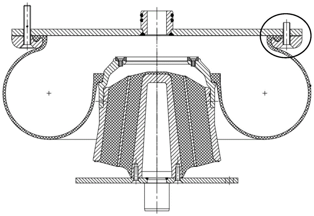 一种空气弹簧子口密封结构的制作方法