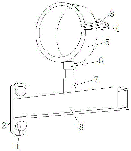 一种管道定向钻穿越用回拖架的制作方法