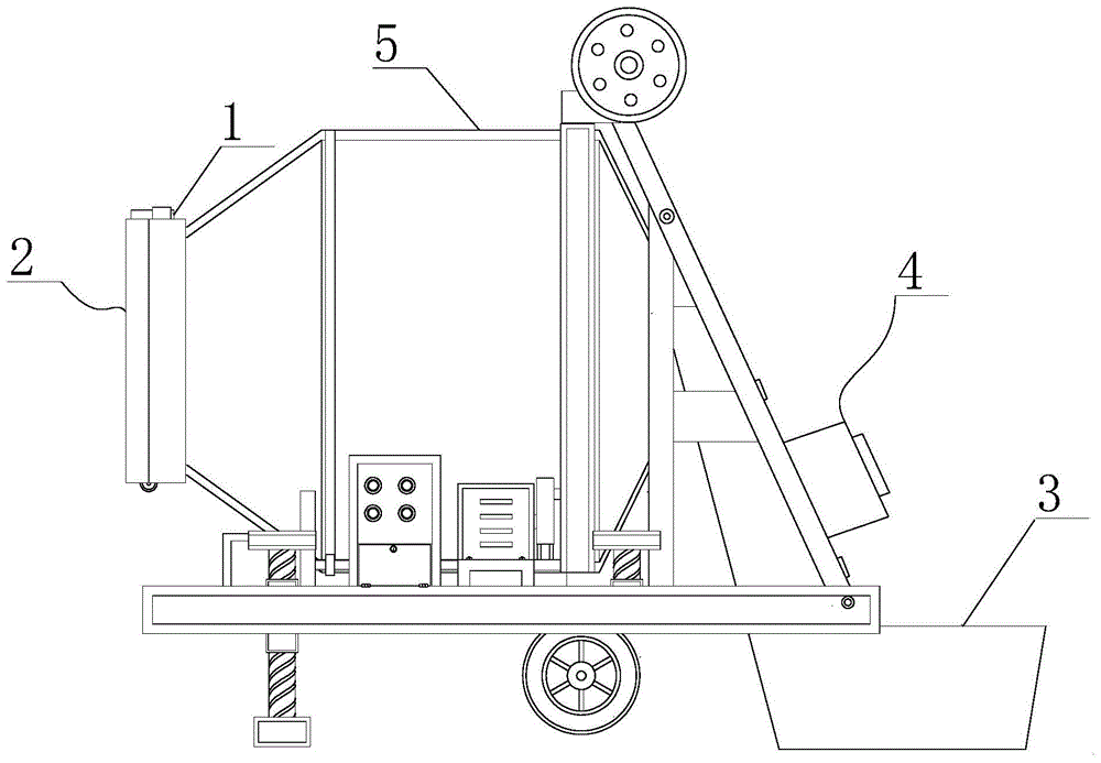 一种用于建筑工地的混凝土搅拌机的制作方法