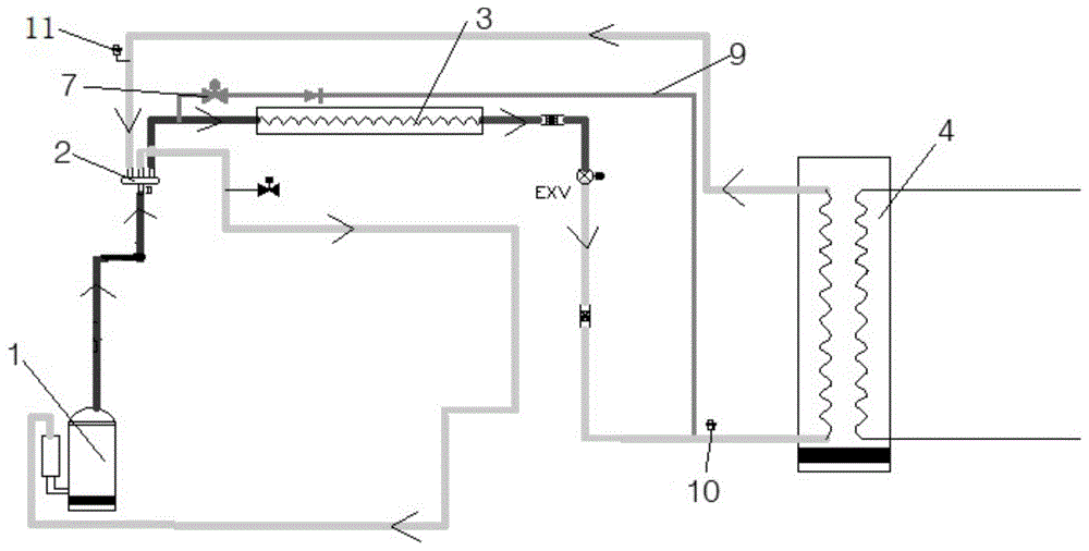 风冷热泵系统及风冷热泵系统的控制方法与流程