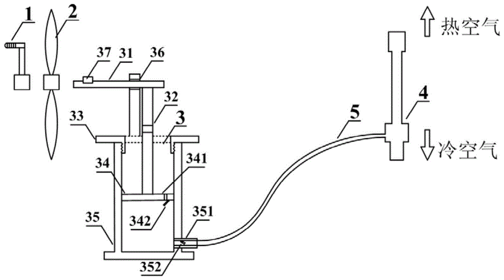一种基于涡流管的制冷制热装置的制作方法