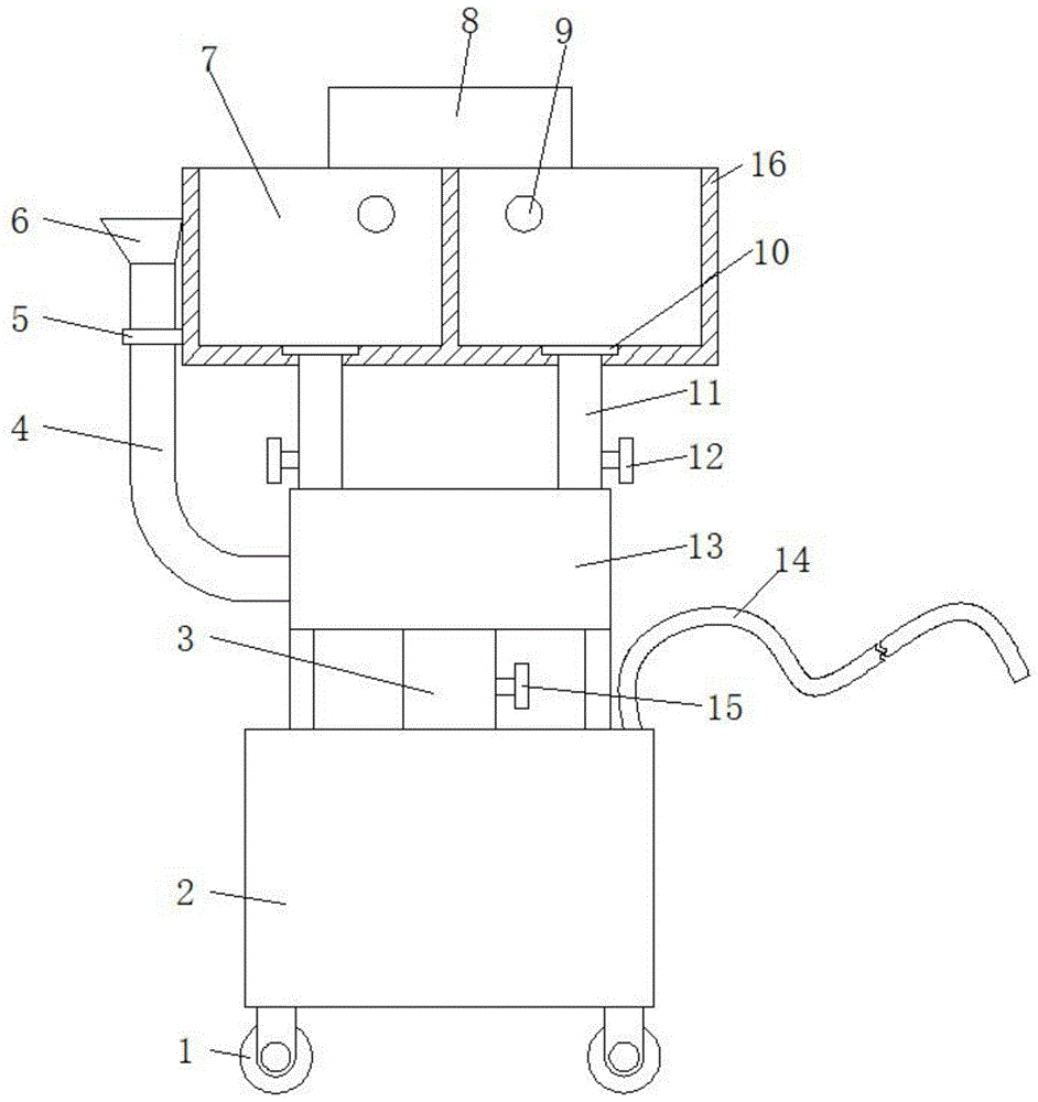 一种地漏综合性能试验机的制作方法