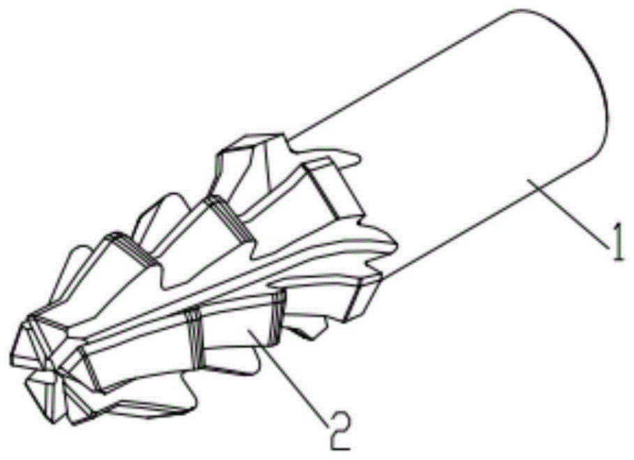 一种成型铣刀及采用该成型铣刀加工枞树形圆弧榫头的方法与流程