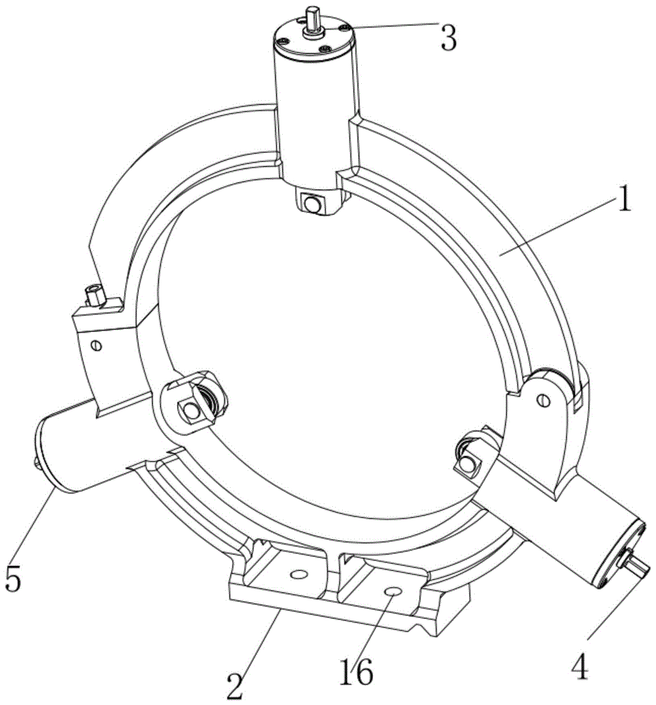 一种圆管旋转夹具的制作方法