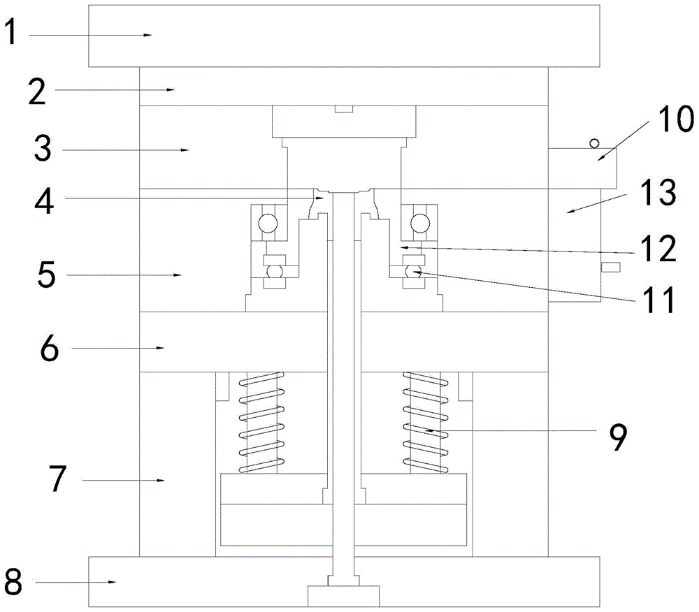 一种斜齿轮加工模具的制作方法