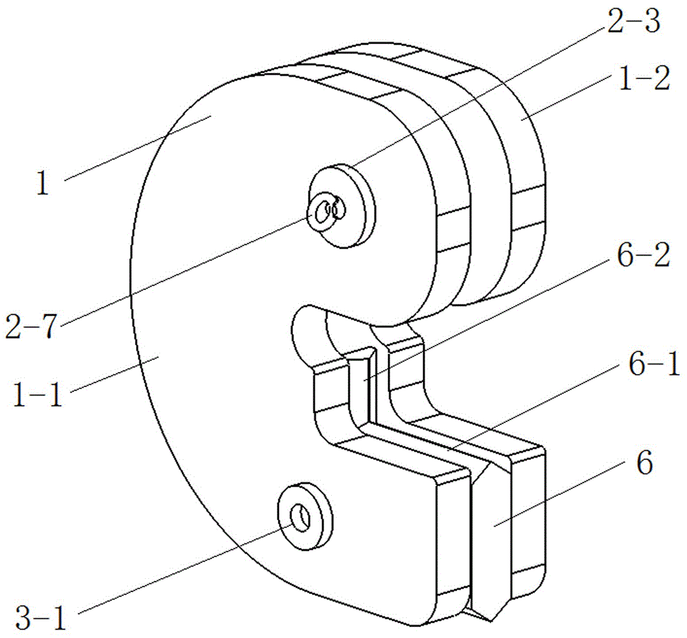 一种盾构机复合式刀盘可拆卸吊耳的制作方法