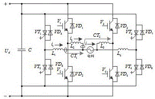 一种单相电压源型大功率逆变拓扑及其控制方法与流程