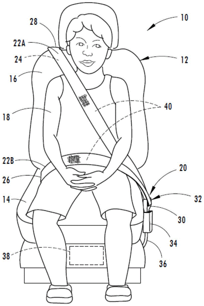 车辆座椅安全带系统的制作方法