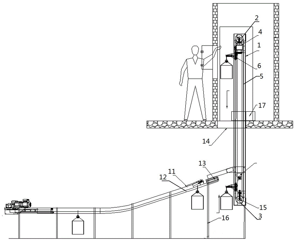 垂直下降装置的制作方法