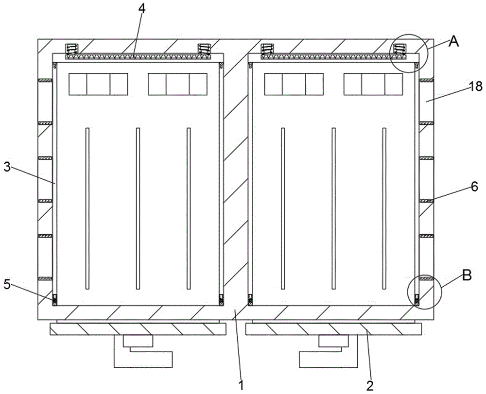 一种MNS型配电柜分体式高防护抽屉单元的制作方法