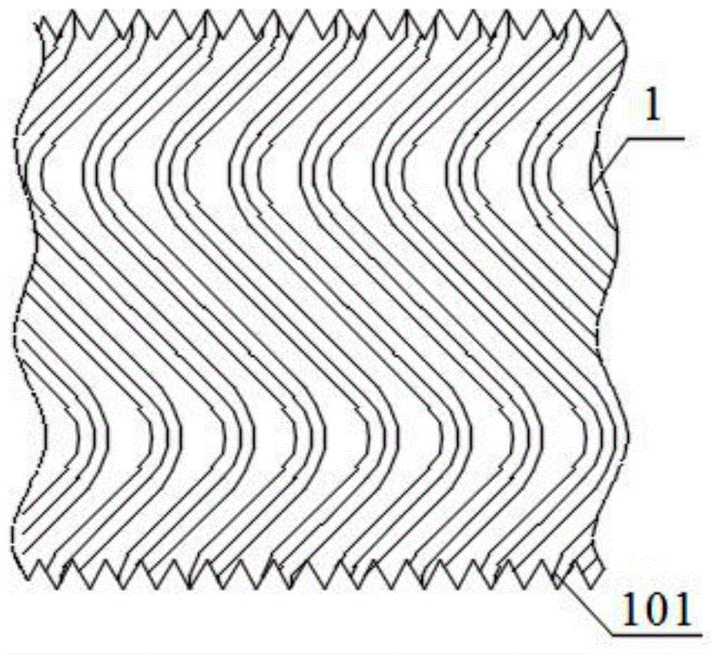 一种板波纹填料块及填料塔的制作方法