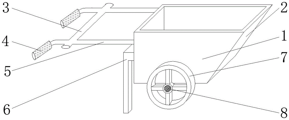 一种建筑施工场地泥土运输装置的制作方法