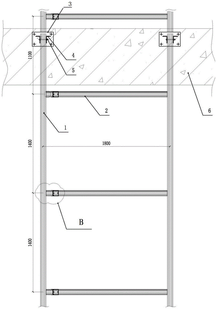 一种大跨度高稳定性的整体装配式框架幕墙系统的制作方法