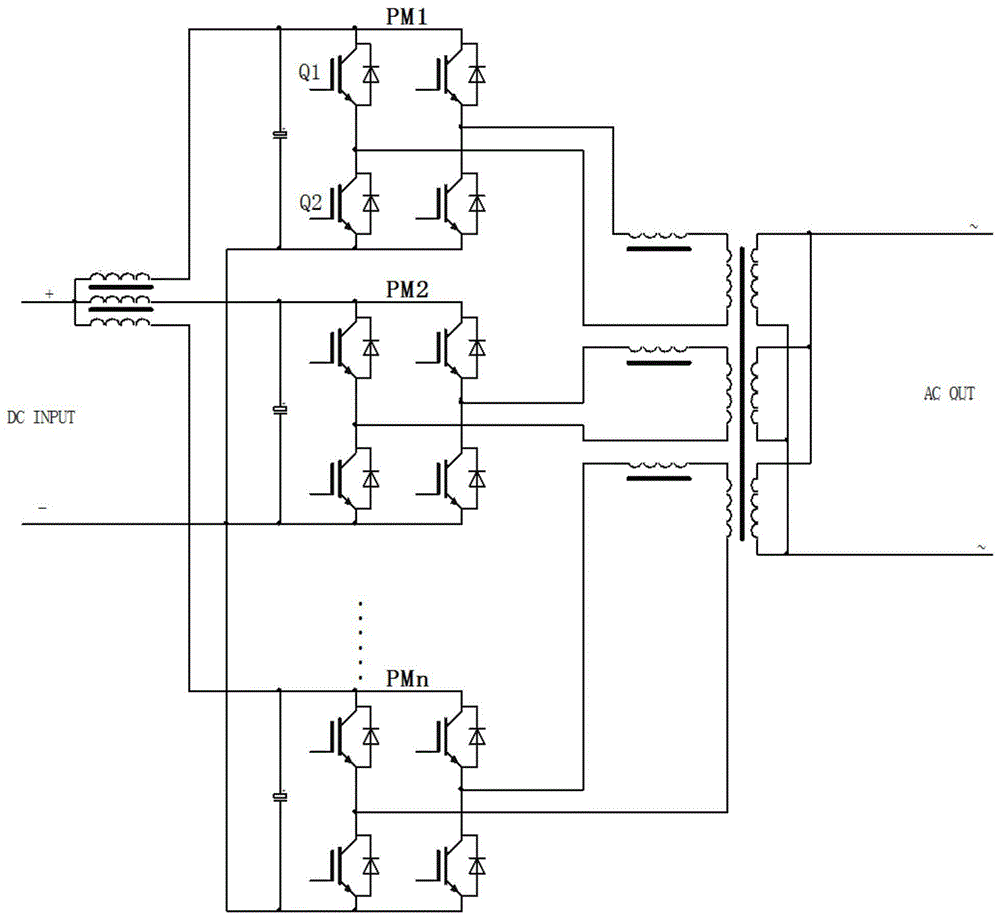 使用磁路并联的逆变器的制作方法