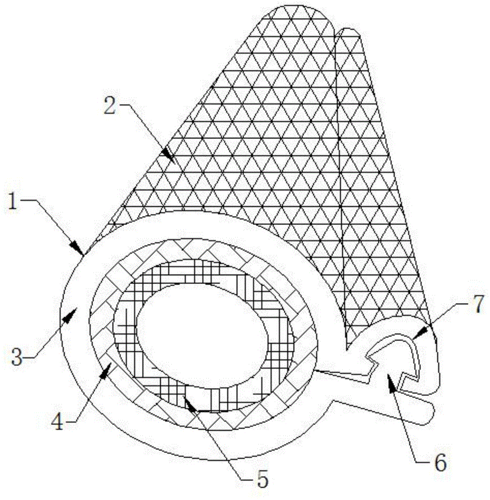 一种木质结构古建筑的橡胶保护套的制作方法