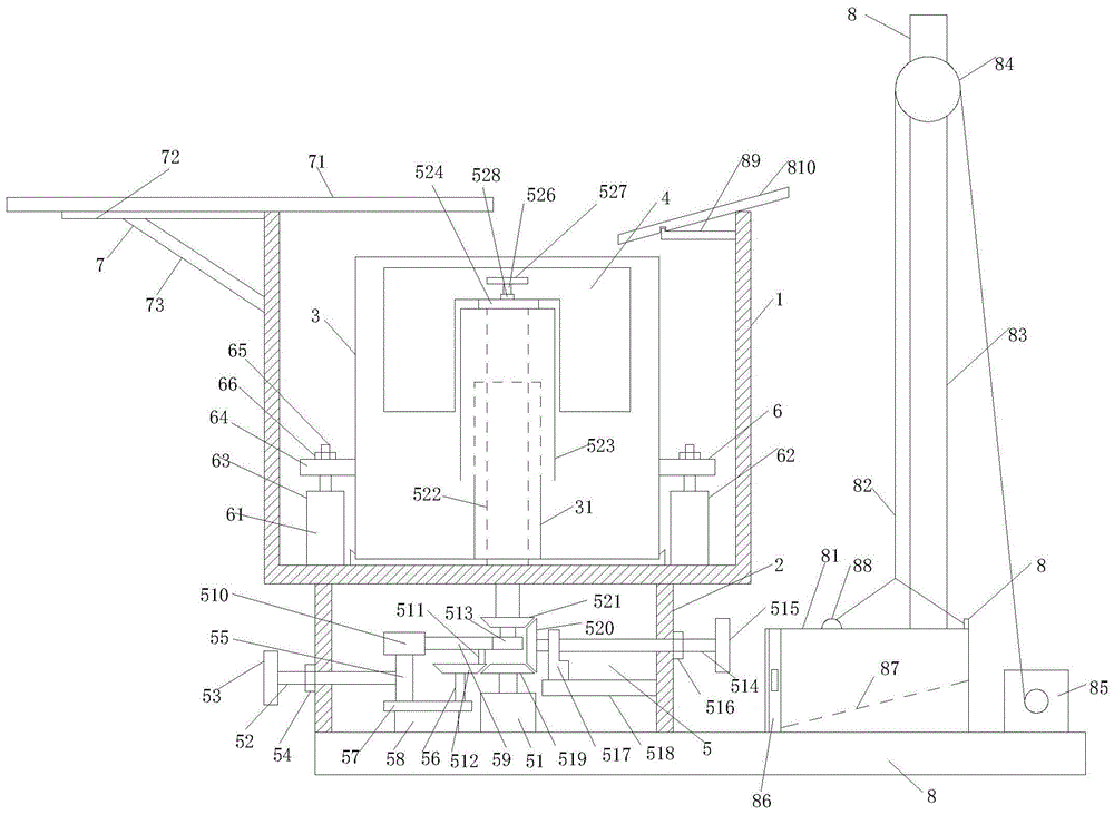 一种达克罗处理用浸涂离心一体机的制作方法