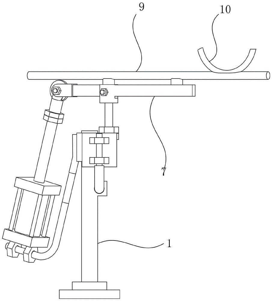 轴承滚子生产拔丝设备用拨杆装置的制作方法