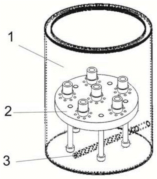 一种半气室氩弧熔铸铜绞线电极头成型装置的制作方法