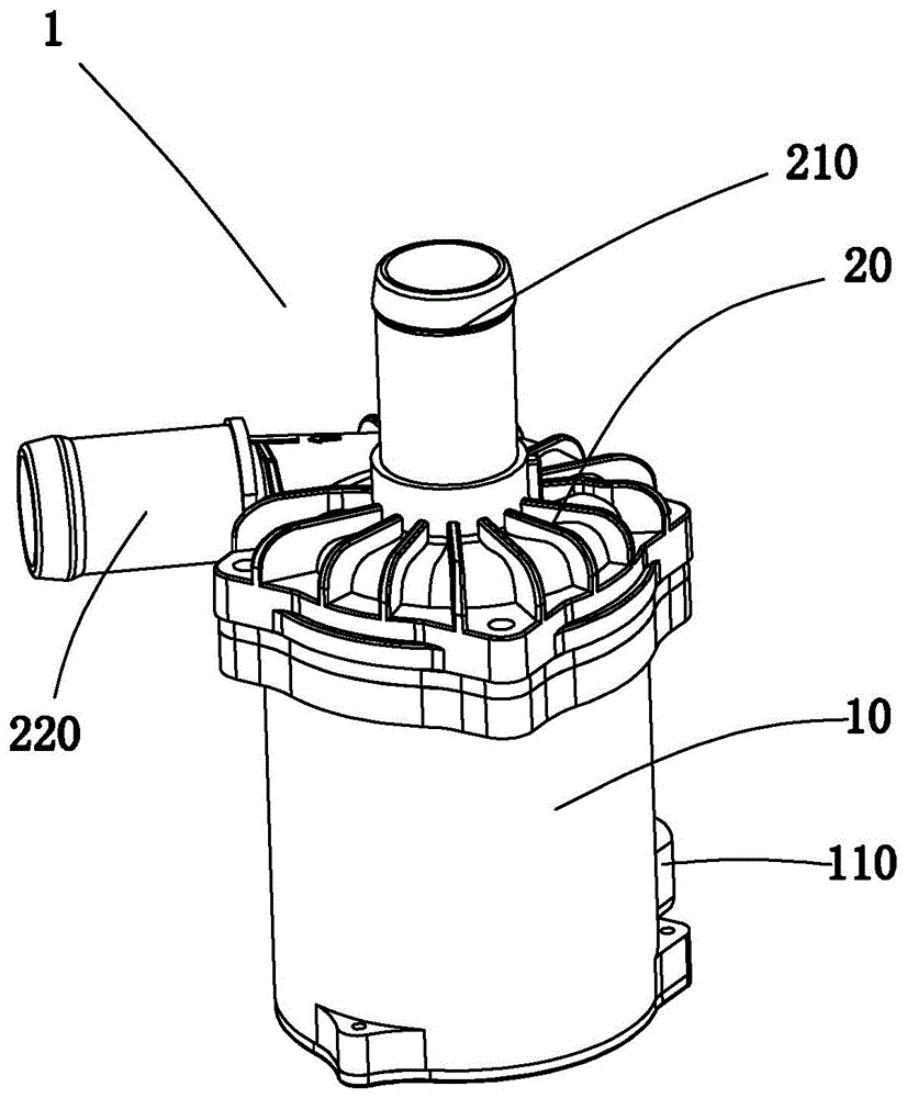 一种汽车电子水泵的制作方法