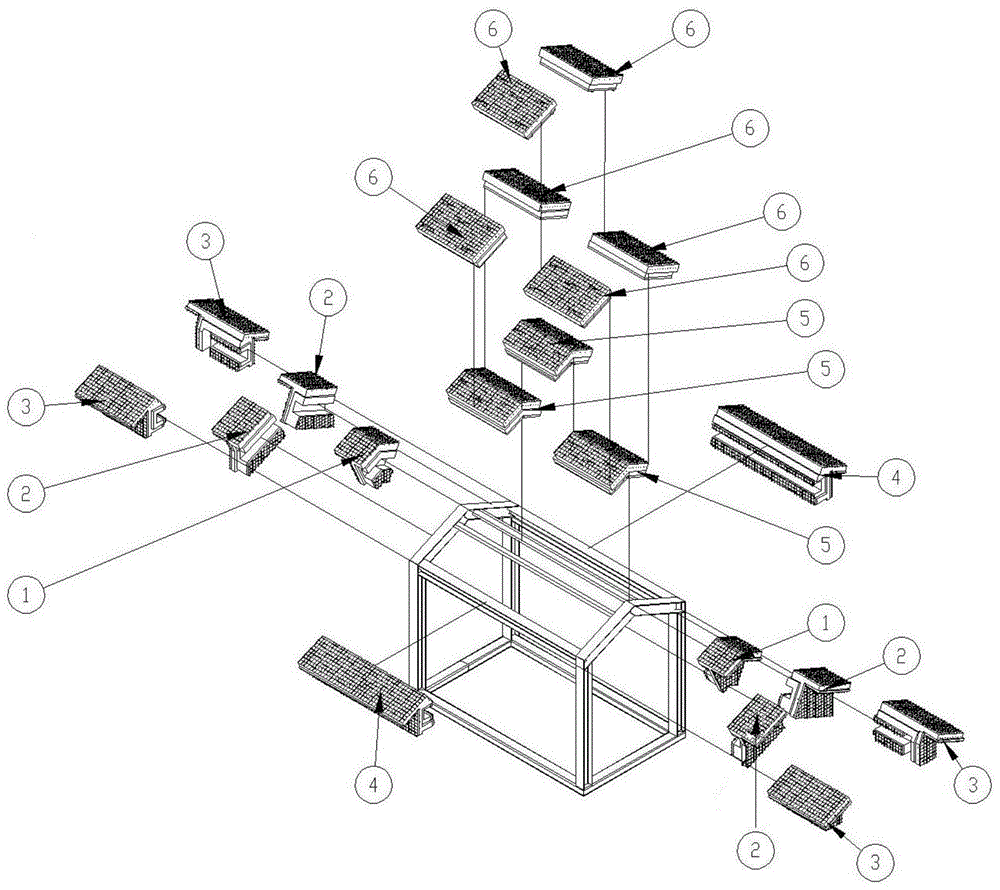 一种屋面板、檐板、墙板装配式连接结构及连接方法与流程