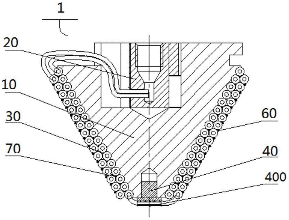 锥形节流制冷器的制作方法