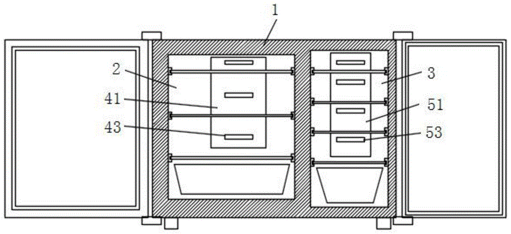 一种风循环冷暖储藏柜及其控制方法与流程