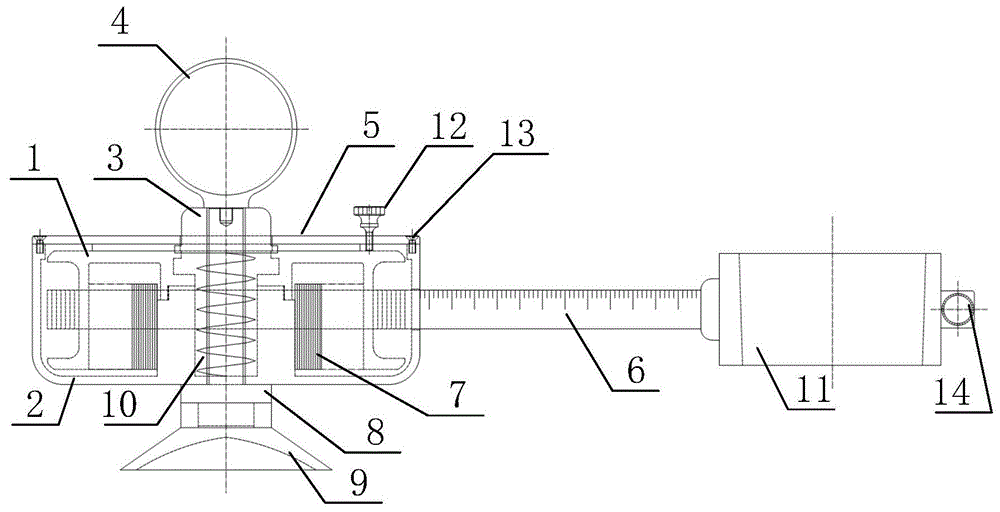 一种便携式教学圆规的制作方法