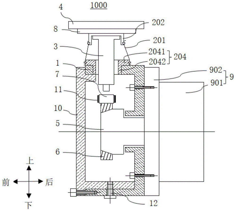 环块式摩擦磨损试验的湿度腔装置的制作方法