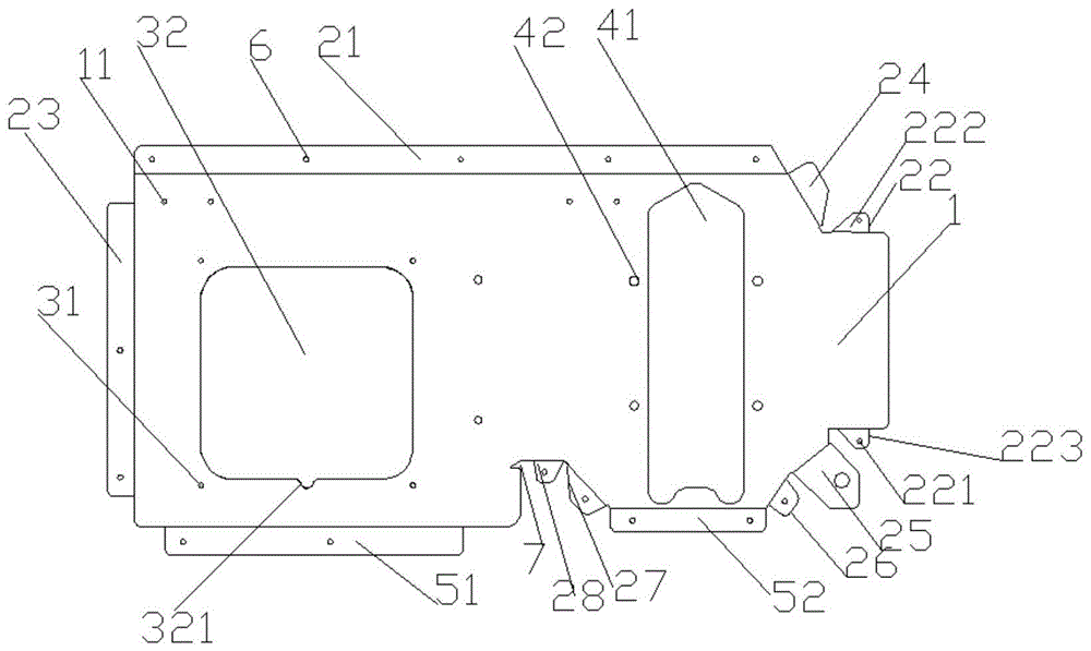 一种标准型风机盘管整体式侧板的制作方法