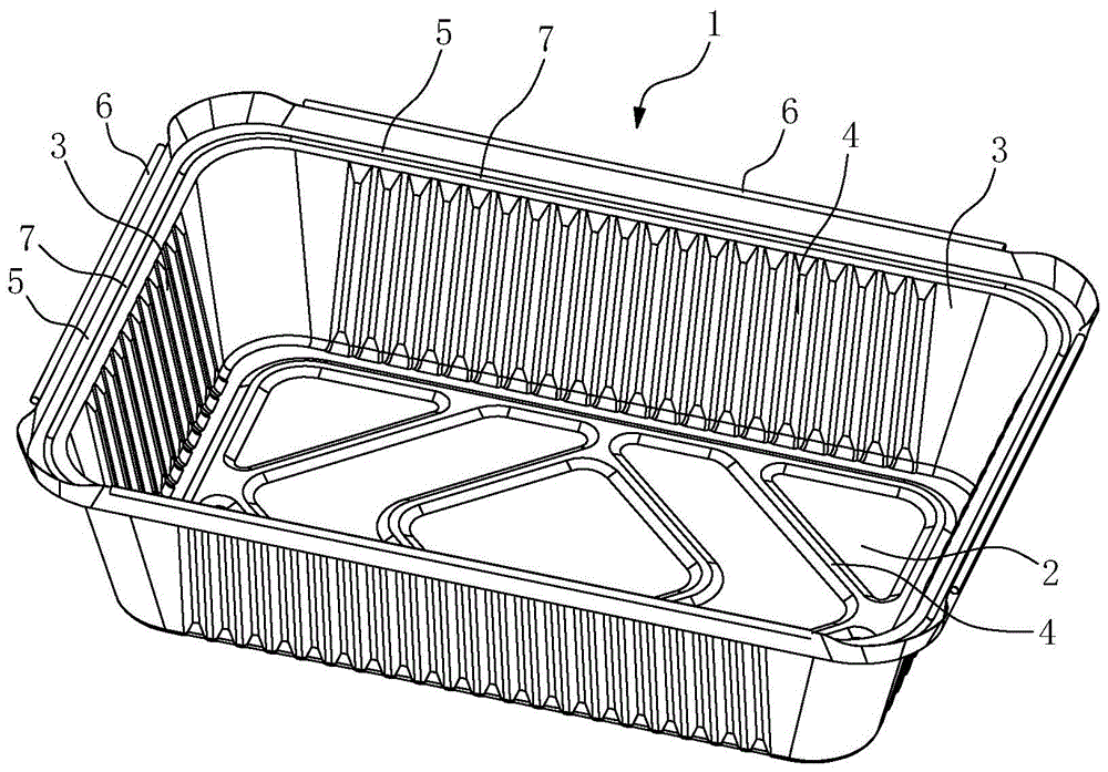 一种具有增强型环形边的铝箔餐盒的制作方法