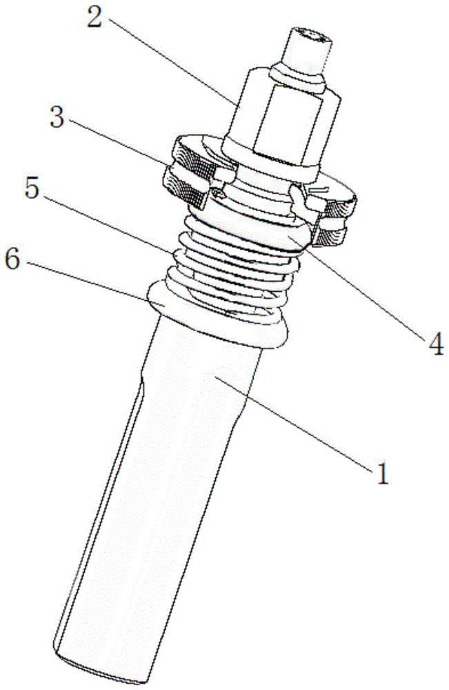一种锥孔齿轮测量用芯轴组件的制作方法