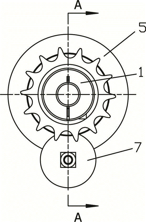 一种摩擦辊轮机构的制作方法